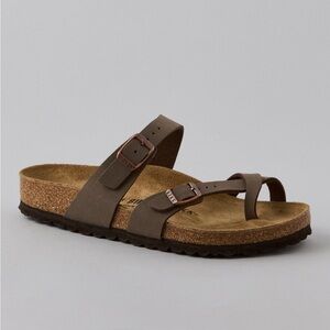 Birkenstock Mocha Double Strap Sandals